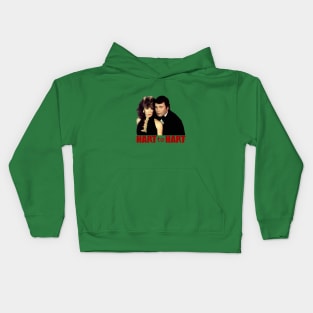 Hart to Hart - Robert Wagner, Stefanie Powers - 80s Tv Show Kids Hoodie